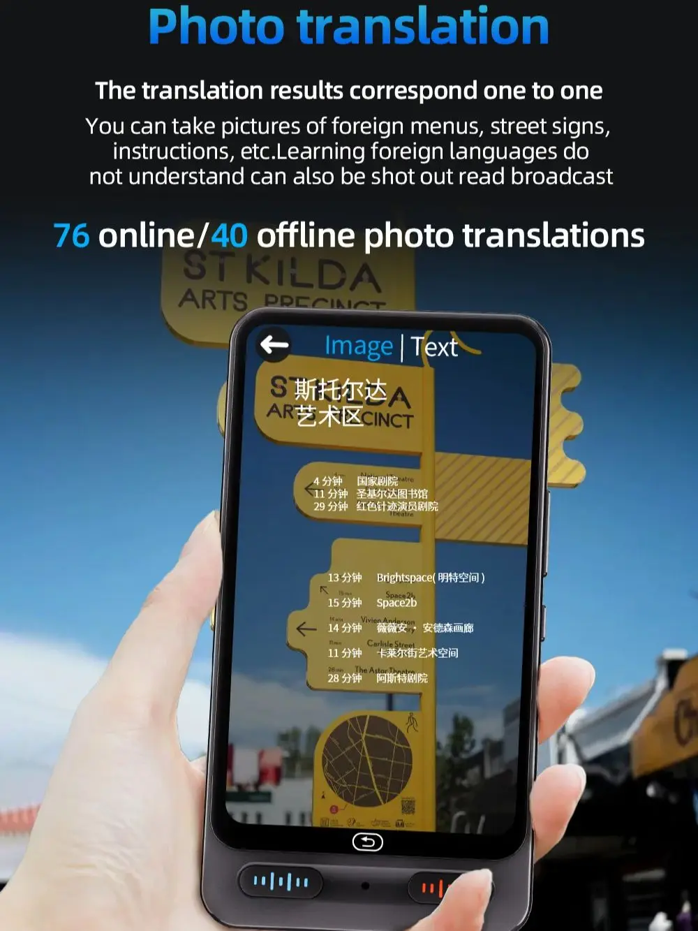 مترجم لغة محمول يدعم 160 مترجم de Idiomas en tempo ترجمة حقيقية مترجم AI مع مترجم ChatGPT