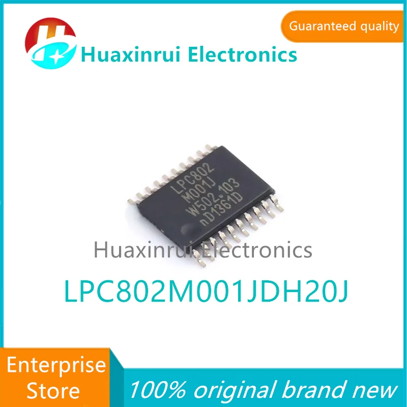 LPC802M001JDH20J TSSOP-20 100% brand new original silk screen LPC802M001J ARM microcontroller chip IC LPC802M001JDH20J