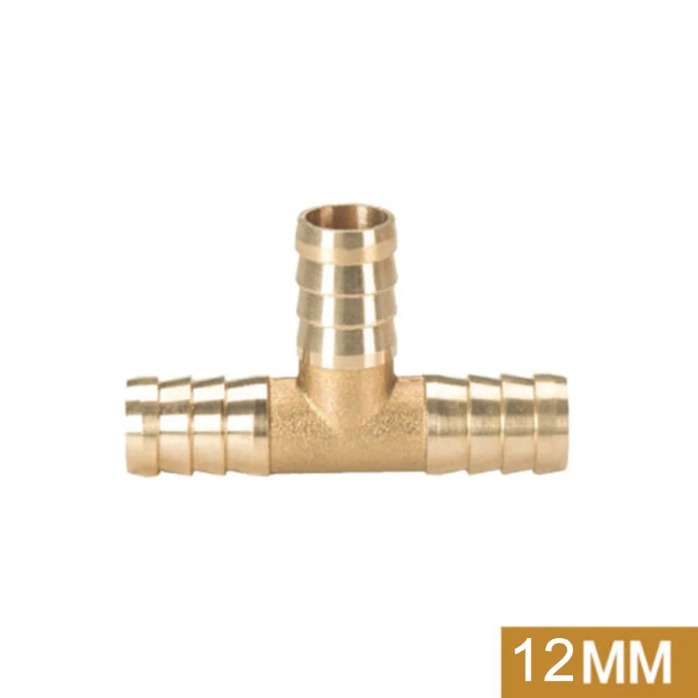 Brass 3-Way Air/Water/Gas Connector - close-up view
