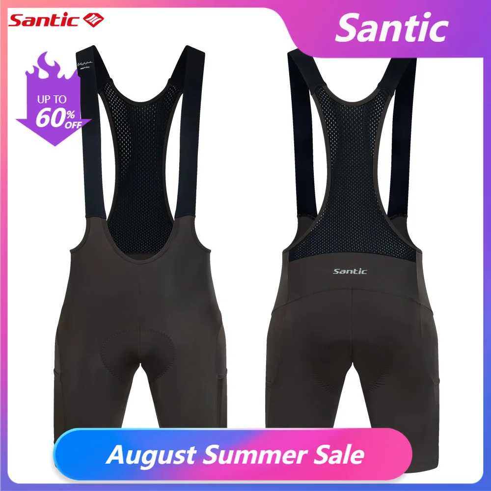 Santic Calção Ciclismo MTB Masculino Reflexivo