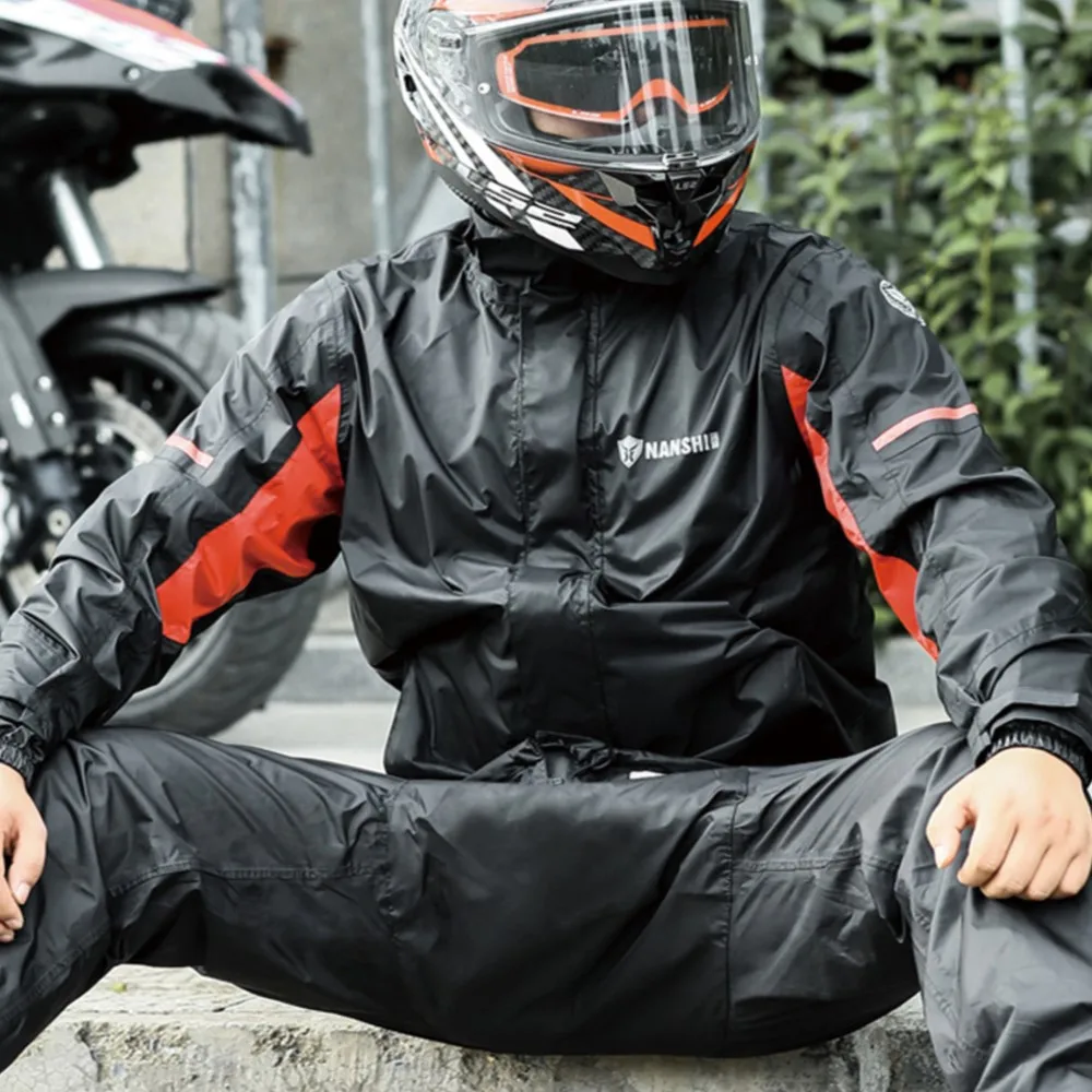 Motorcycle Raincoat Rain Cover For Biker Motorcycle Jacket Fishing Clothing Hiking Fishing Clothing Motorcyclist Rain Suit