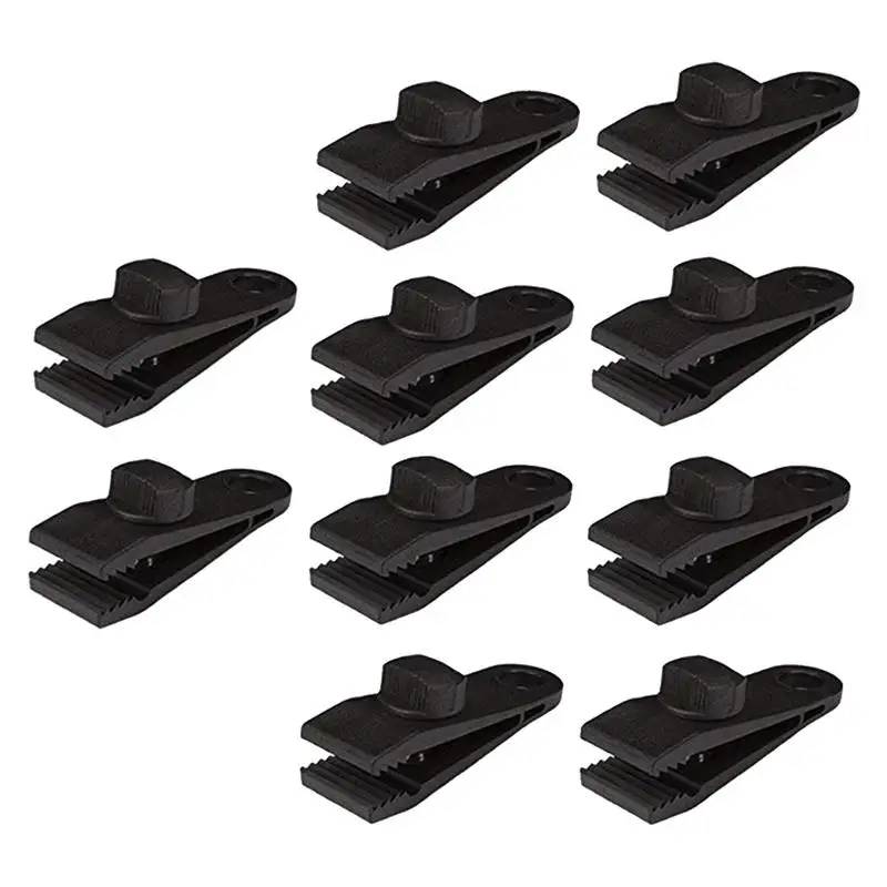 

Pool Covers Clamps Waterproof Tarp Clips Camp Awning Clips Heavy-Duty Boat Cover Clips Sunshade Clips For Tarpaulins Car Covers