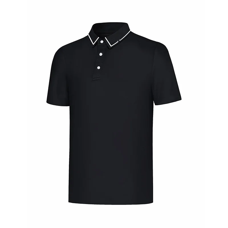 Mens Short Sleeve Golf T-Shirt, Summer Sports Golf Apparel, Training Shirt, Dry Fit Polo-Shirt, Outdoor Casual Sportswear