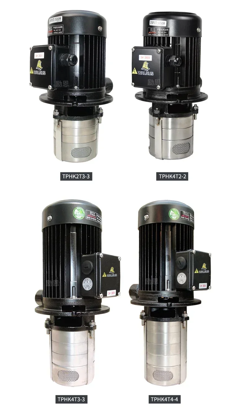 Taiwan WALRUS Wallace TPHK4T2-2 Dajing CNC machine tool cooling pump CNC circulating pump oil pump 3-3