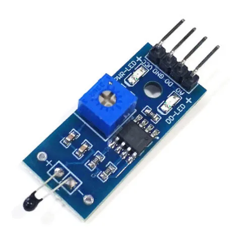 10pcs Thermistor Sensor Module Temperature Switch NTC Thermal Sensor 3 Wire 4 Wire for Arduino Environmental Monitor