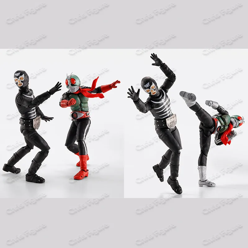 

В наличии: Оригинальная коллекционная фигурка BANDAI S.H.Figuarts Kamen Rider New2 Shocker SHF – отличный подарок