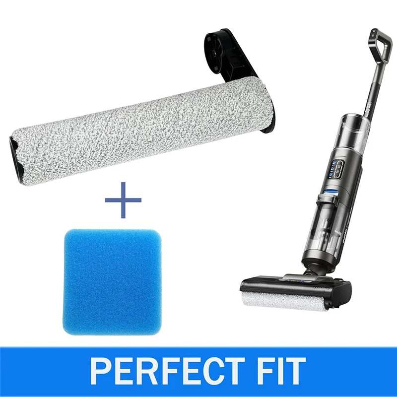 A74G-For JONR ED12 ملحقات عملية هادئة فرشاة الأرضية فرشاة الأسطوانة تنظيف الأرضيات الصلبة أدوات تنظيف صيانة المنزل