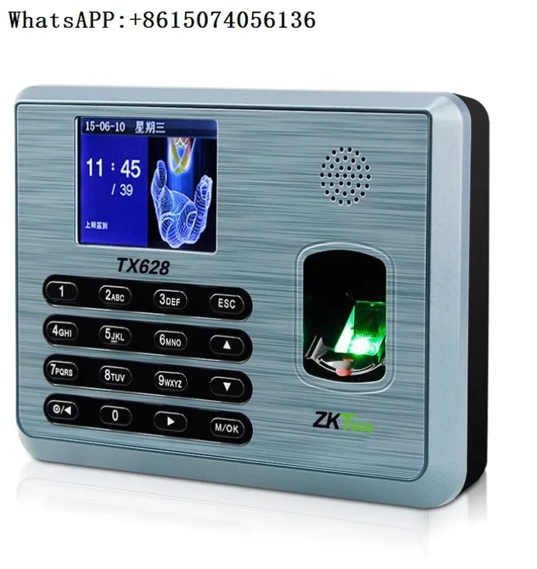 Entropy based TX628 fingerprint password check-in machine ID/IC card attendance machine