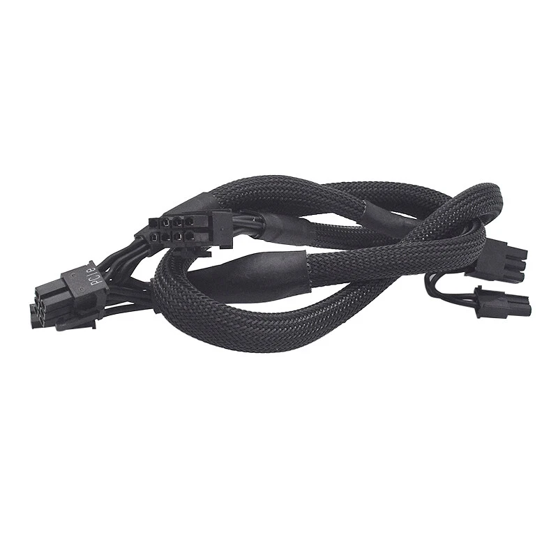 OEM Replacement Genuine for Corsair Type 4 8 pin to Dual PCIE 8 (6+2)PIN Power Supply Cable GPU Cord