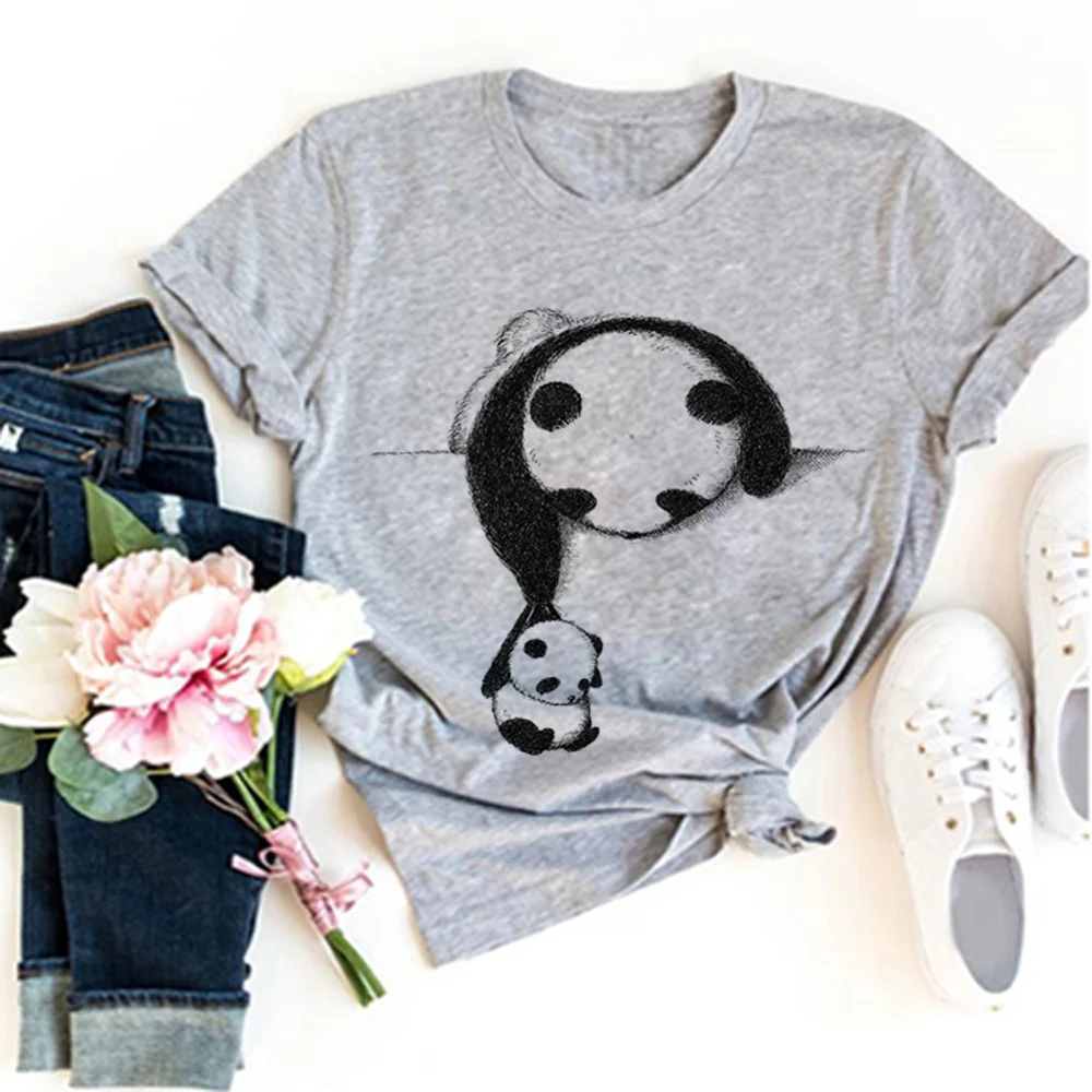 

Panda Tee women designer t-shirts girl designer streetwear 2000s clothing