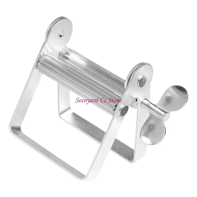 N3UC Industrial Strength Aluminum Alloy Paint Tube Squeezer Anti Slip Grip Toothpaste Extractor Tool For Artists Hairstylists