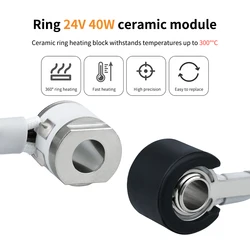 3D printer accessories E3D Revo integrated ceramic hot end kit 24V 40W thermistor heating block kit