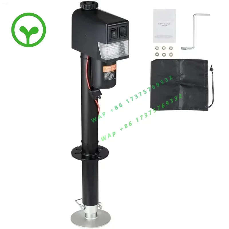 【2026】Electric trailer jack capacity 4000 lbs trailer jack drop leg