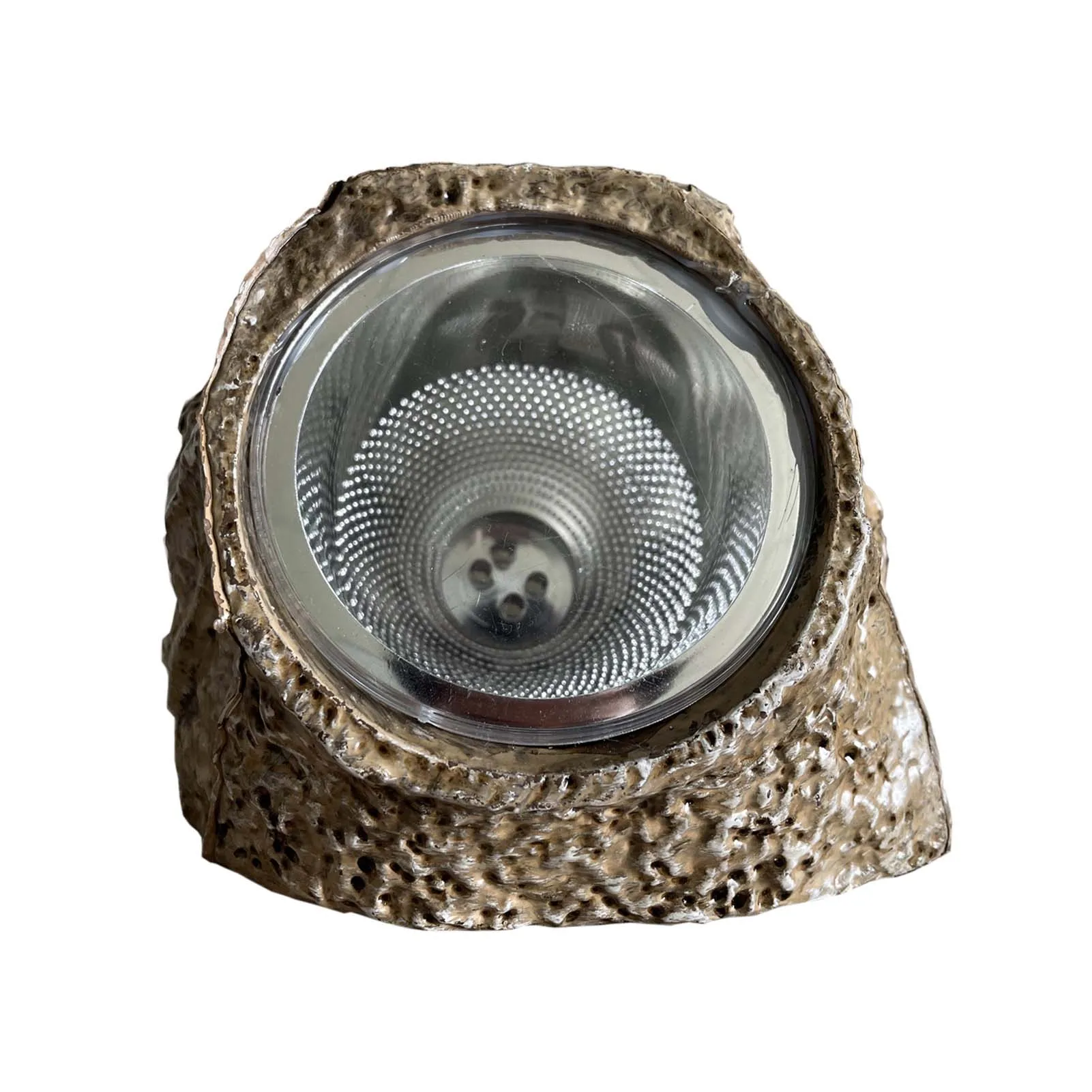 Luci solari da giardino in pietra di simulazione di luce solare da esterno con 4 led lampade da giardino per esterni con luce per laghetto impermeabile