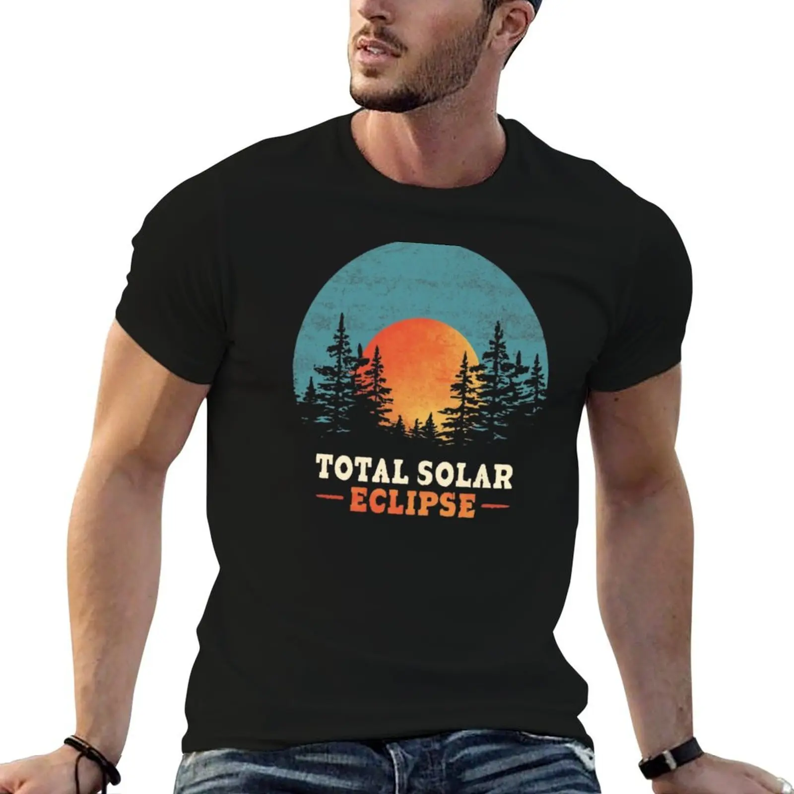 2024 Total Solar Eclipse April 8 Eclipse - eclipse 2024 T-Shirt vintage t shirts oversized men clothing