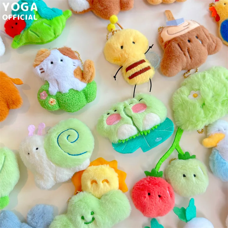 30pcs Genuine Pulling Out A Childhood Series Plush Doll Refrigerator Sticker mystery box Blind Bag Doll Cartoon Backpack Gifts