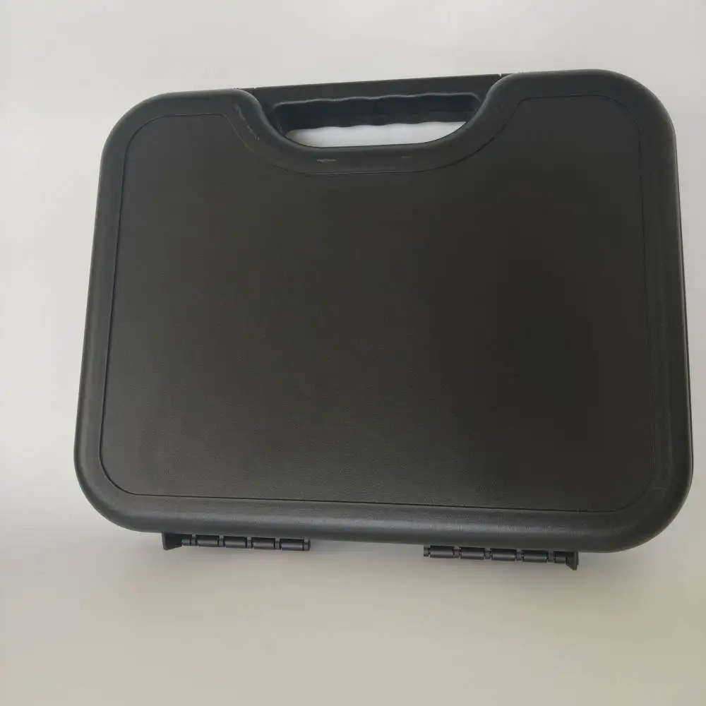 Durable PP Plastic Carrying Case Wireless Microphone Storage Box Utility Tool Organizer Case For Models Studio Gear Black
