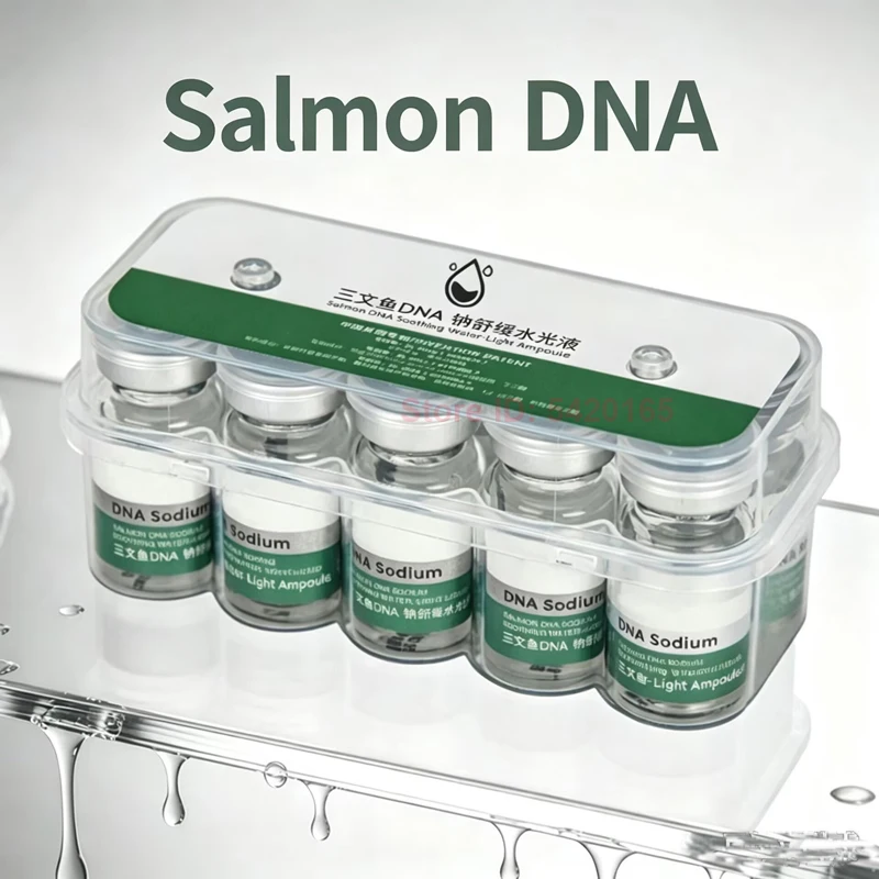 Salmon DNA  Collagen Essence  Firming, Lifting, Anti Oxidation, Pore Repairing And Soothing  Meso Essence Korean Beauty