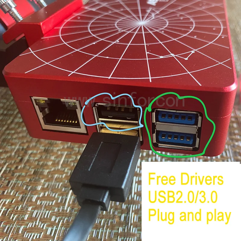 Asiair GOTO Cable for AZGTi to PC EQDIRECT-USB Skywatcher HEQ5 EQ6 EQ6Pro EQ8 SynScan EQMOD