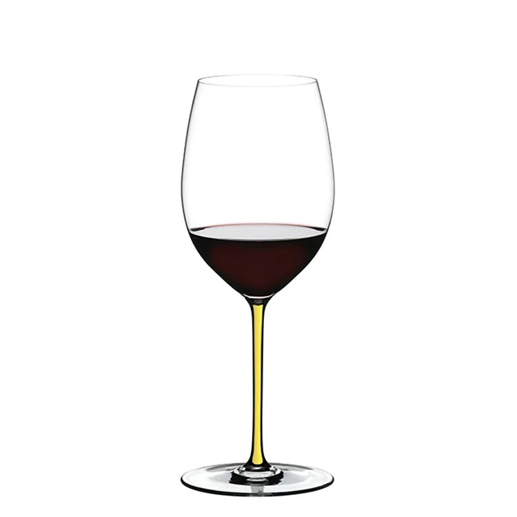 Varilla de colores brillantes Cabernet Sauvignon, Old World Pinot Noir copa de uva hecha a mano copa de vino tinto alta