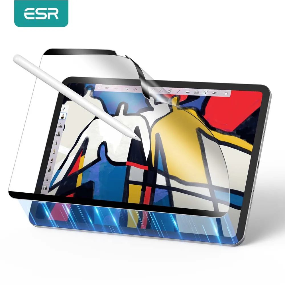 ESR for iPad Pro 11/13 inch 2024 Removable Magnetic Writing for iPad Air 13/11 inch 2024 Detachable Screen Protector