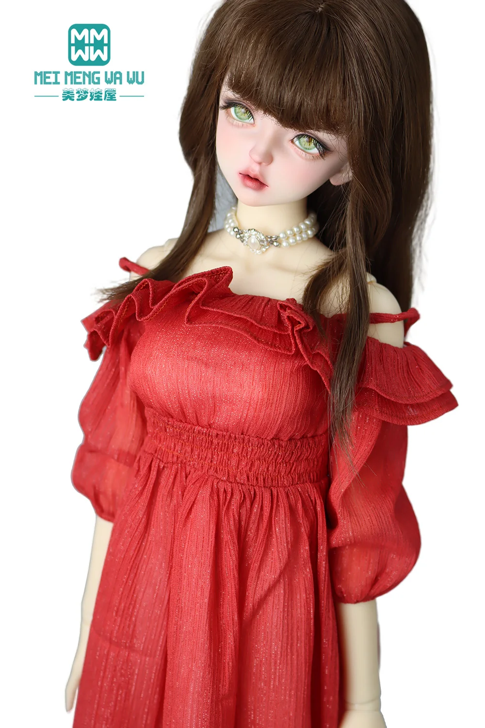 

Clothes for doll Fashionable chiffon dresses Fits 58-60cm 1/3 BJD SD DD Girl Gifts