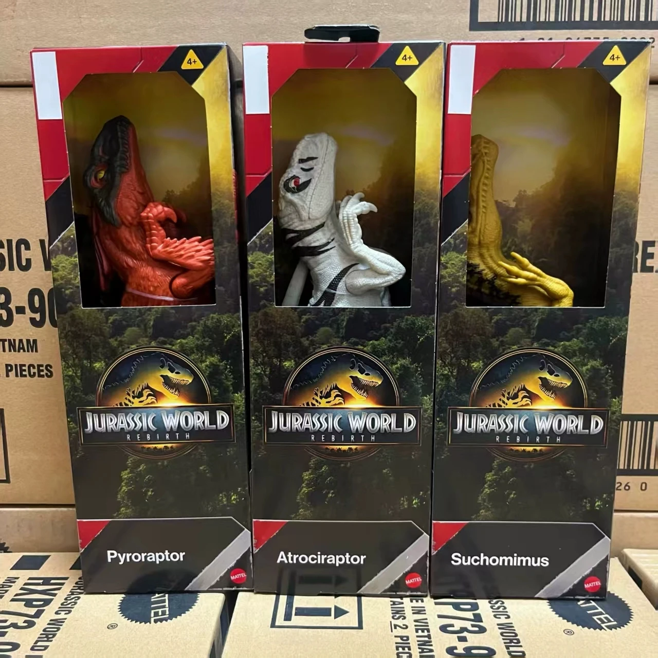 

Mattel Мир Юрского периода Тираннозавр Рекс модель динозавра игрушка совместная мобильная коллекция средних динозавров для мальчиков подарки на тему фильма