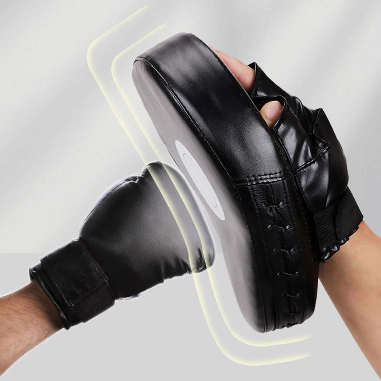 Kick Boxing Gloves Pad Punch Target Bag Men PU Karate Muay Thai Free Fight Sanda Training Kids Equipment Target