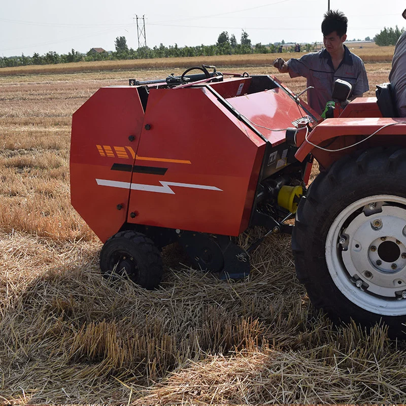 YG Pengepakan Otomatis Jerami dan Jerami Mini Roll Hay Baler Ce Bersertifikat Baler Bulat untuk Mesin Pengikat Jerami/Jerami/Husk/Rumput