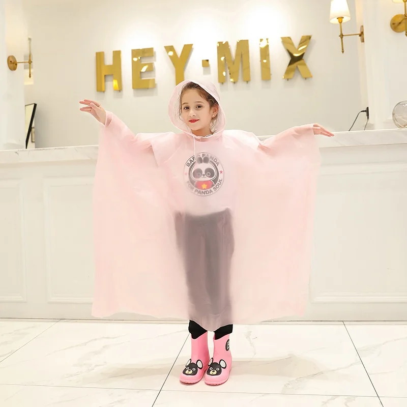 Raincoat Children Funny Cartoon Baby Kids Hot Rainwear Cute Waterproof Hot Children Raincoats Kids Funny Rain Coat Poncho