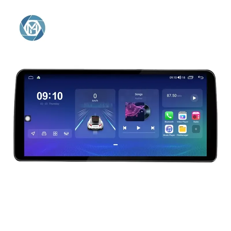 For 10.36 Inch Android Car Radio 2 Din Touch Screen Stereo 8+128G Multimedia Player Auto Audio Head Unit GPS Navigation