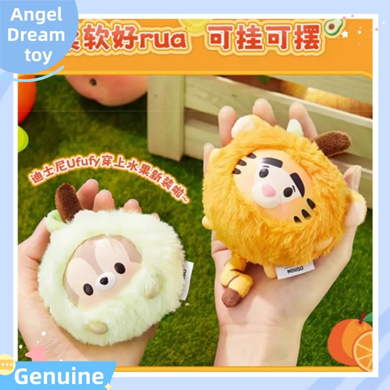 

New Genuine Disney Ufufy Fruit Vinyl Series Blind Box Cute Toy Doll Pendant Decoration Desktop Ornament Girl Birthday Gift