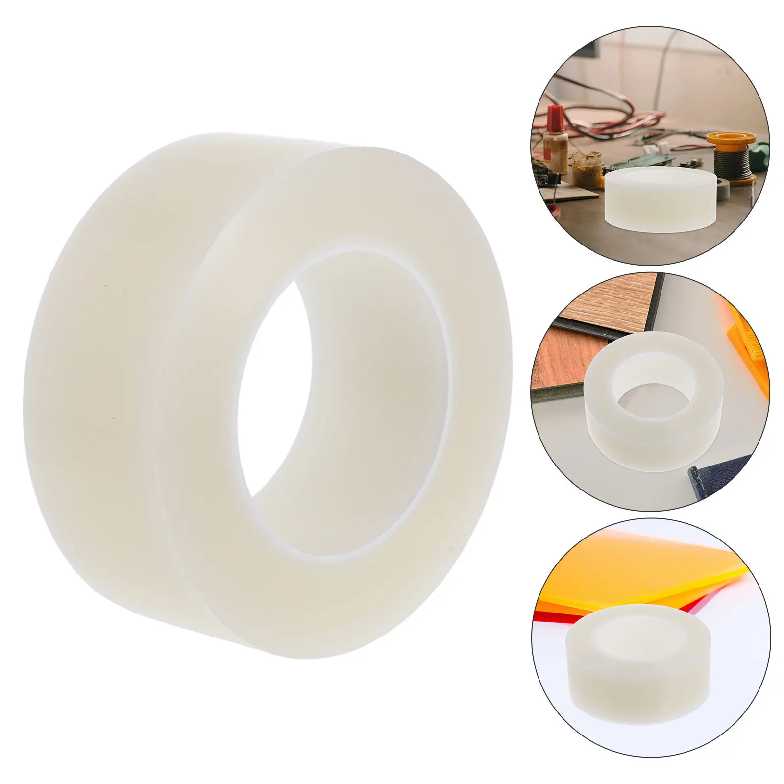 

Clear Pe Static Cling Film Removable Protective Film Roll Anti-Scratch Cover for Glass Metal Plastic Mirror Acrylic High Gloss