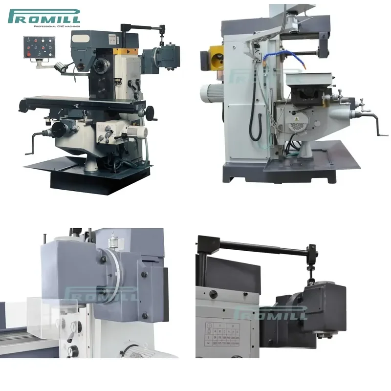 HCY Promill Multipurpose Universal Vertical Horizontal Milling Drilling Machine X6036B