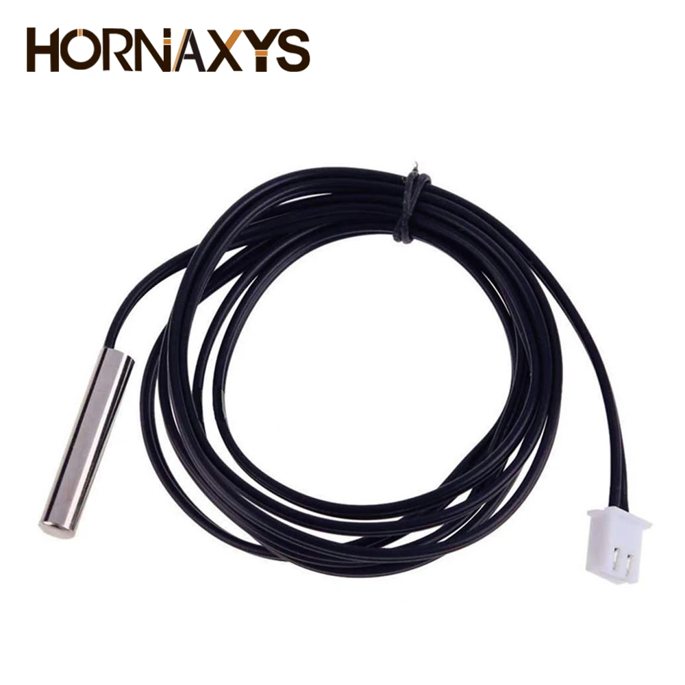 5/10pcs 0.5M/1M NTC Thermistor Accuracy Temperature Sensor 10K 1% 3950 Digital Temperature Sensor Probe For W1209 W1401 DIY Kit