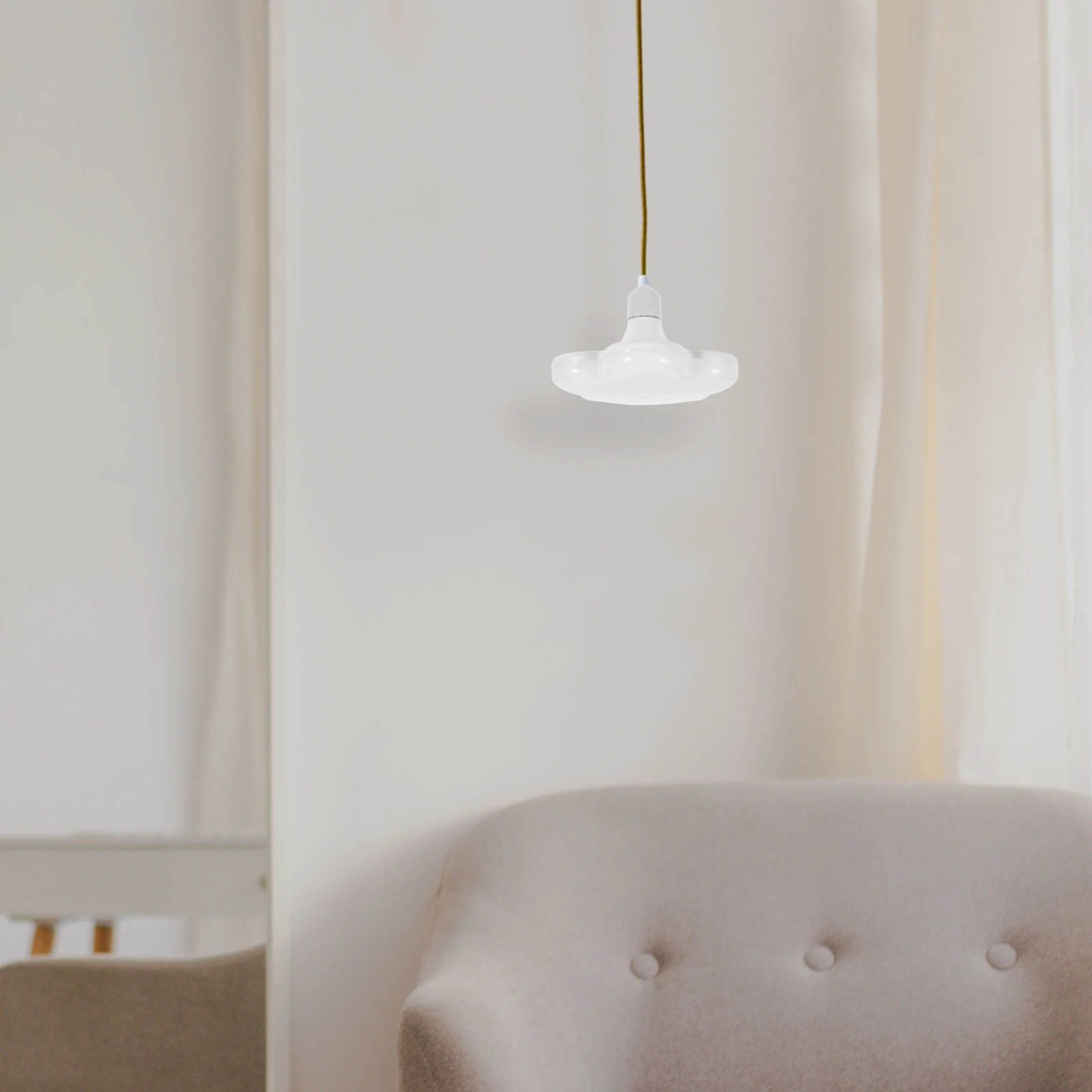 

s Plum Blossom LED Ceiling Light Bulb 220V E27 High Power Indoor Home Restaurant Large Area Lighting Bulb Replacement