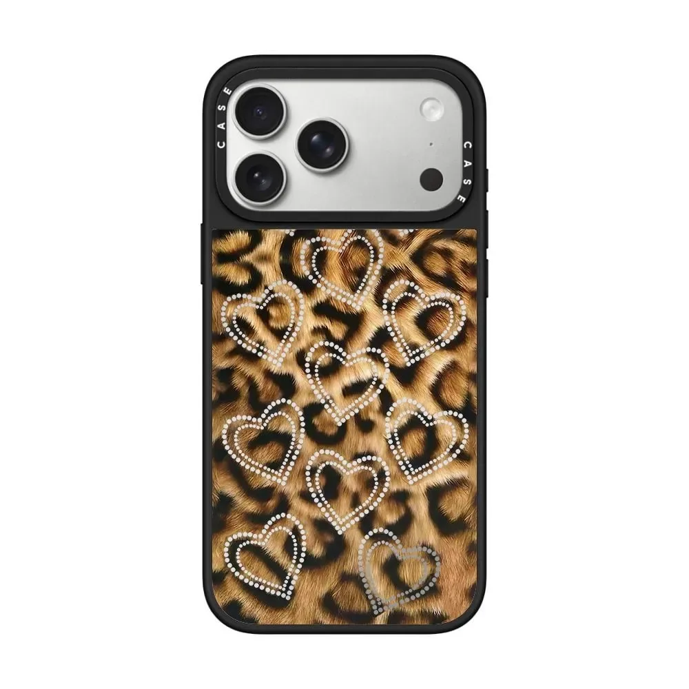 حافظة iPhone ذات علامة تجارية مشتركة بطباعة الفهد لهاتف iPhone 17 Pro Max، إبداعية مخصصة 16 #3