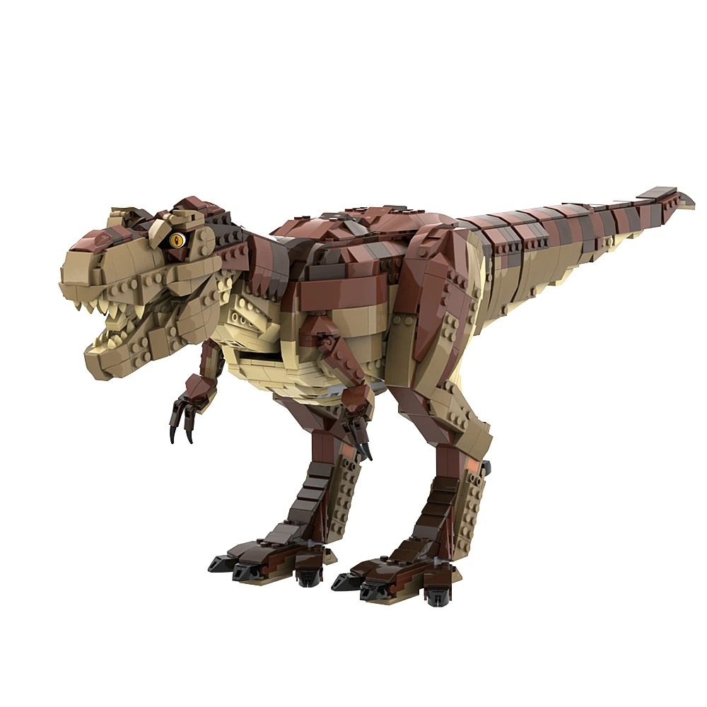 

MOC Jurassic Dinosaur Building Blocks Tyrannosaurus Rex Building Blocks Model Sets Boy Toys Children collectible toys Gifts