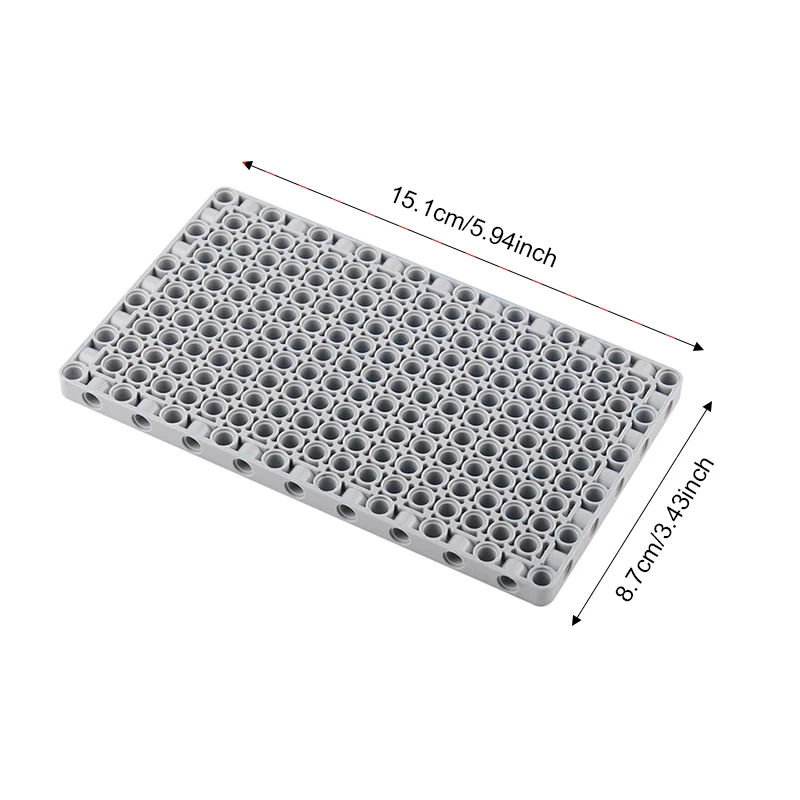 MOC ハイテクパーツ 11x19 ビーム特殊ベースフレーム 39369 テクニカルベースプレート スパイク教育ビルディングブロックと互換性あり 45678