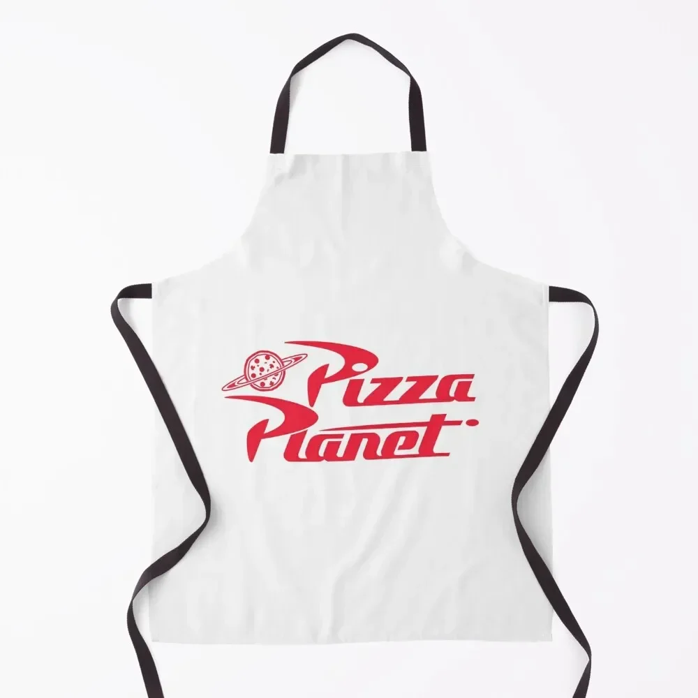 

Pizza Planet Logo Apron Chef Accessories Kitchen Apras For Women Apron