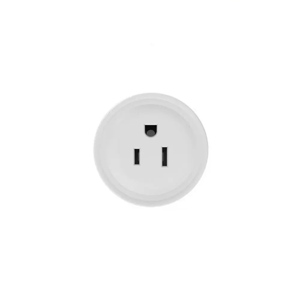 10A เต้ารับอัจฉริยะไวไฟปลั๊กอะแดปเตอร์3pin ที่บ้านควบคุมด้วยเสียงพร้อมฟังก์ชันจับเวลาวัดพลังงานชุดเต้าเสียบสายไฟ