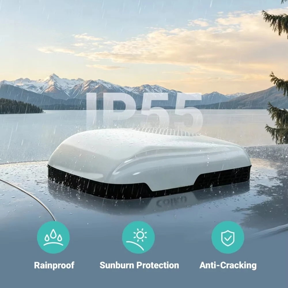 Efficient 220V for Truck Parking Rooftop RV Camper Motorhome Air Conditioner Heating Cooling R32 Refrigerant Inverter