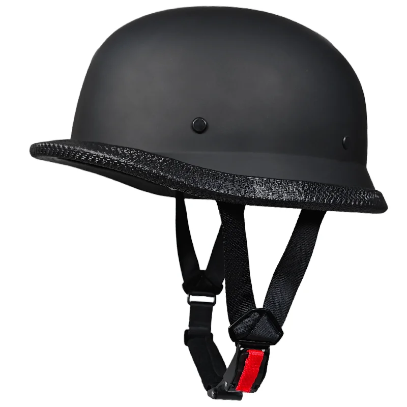 

Classic Retro German Army Helmet Vintage Motorcycle Half Helmets Fashionable Riding Gear