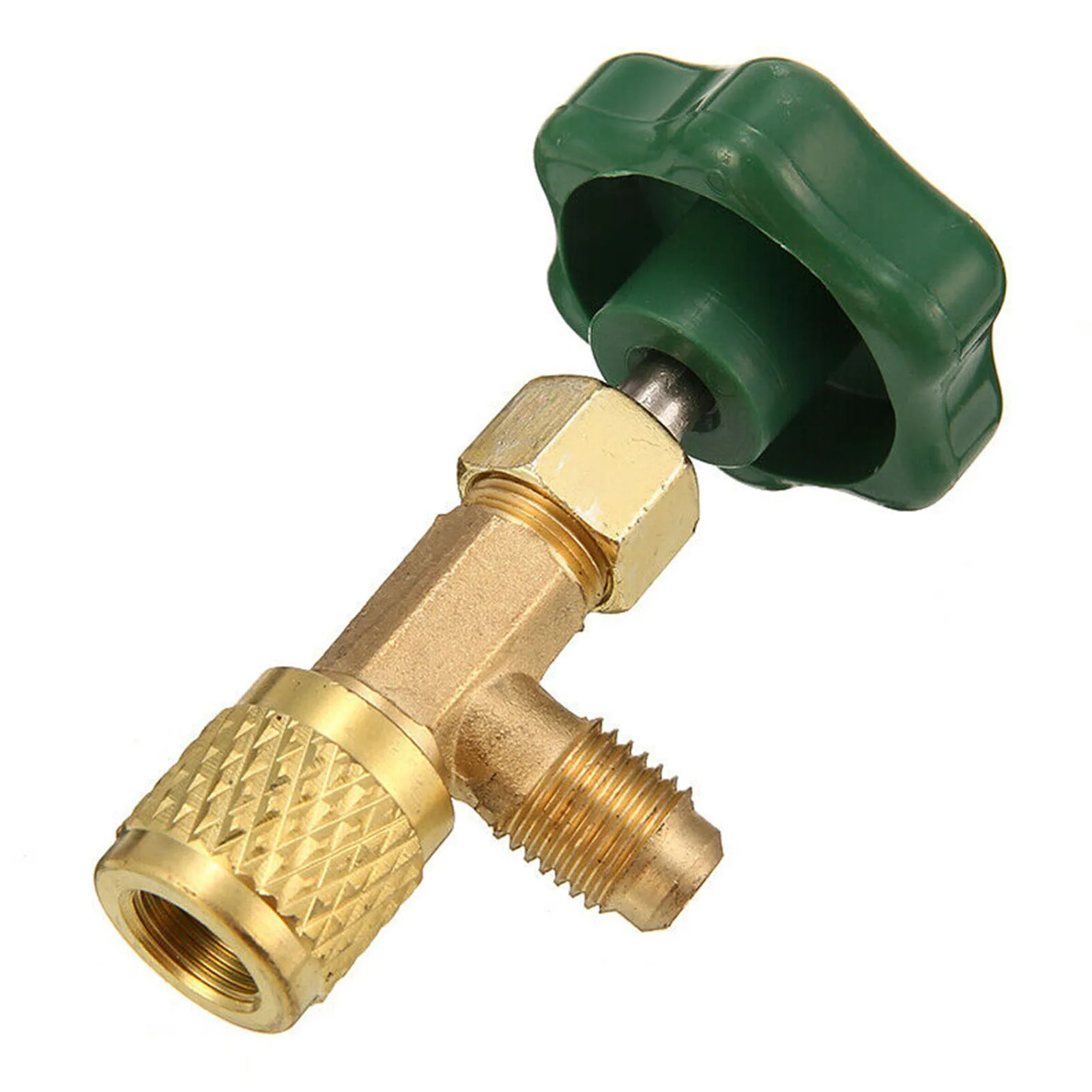 1/4 SAE AC Can Tap Valve Bottle Opener For R22 R134a R410A  Air Conditioning Easy Installation Interior Car Accessories