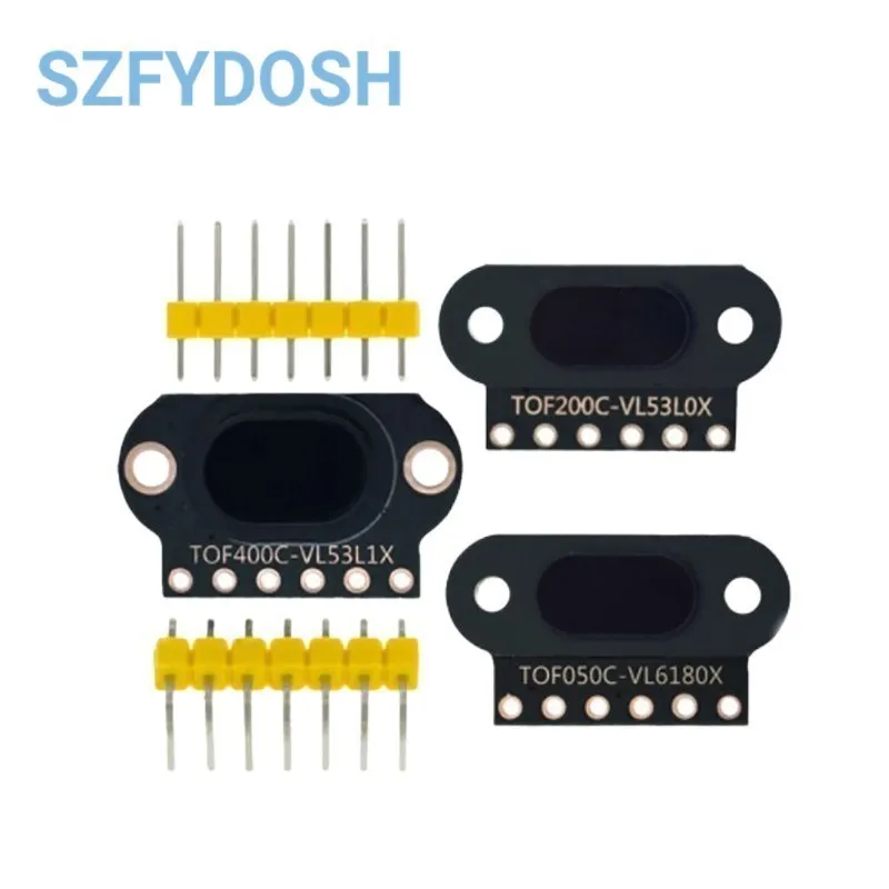 TOF050C 200C 400C laser ranging sensor module TOF time-of-flight distance IIC output for arduino VL6180 VL53L0X VL53L1X