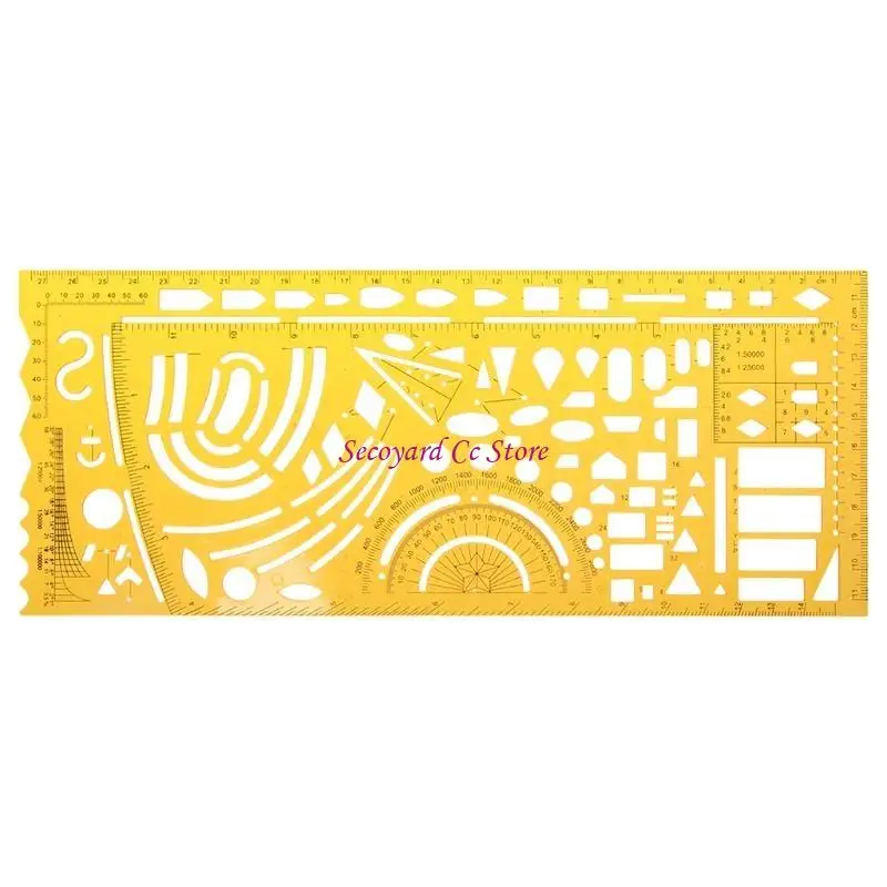 

N3UC K Смола Чертежи Шаблонная линейка для физико-химического измерительного инструмента