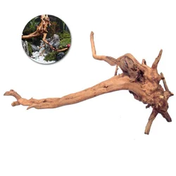 Fish Tank Landscaping Decoration Plant Ornament Tall Aquarium Log Terrarium Natural Driftwood