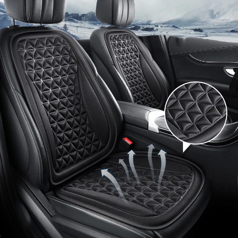 

Breathable Fabric Car Seat Cover 3D Four Season Convex Cover Universal Car Seat Front Rear Full Set Cushion Auto Chair Mat Pad
