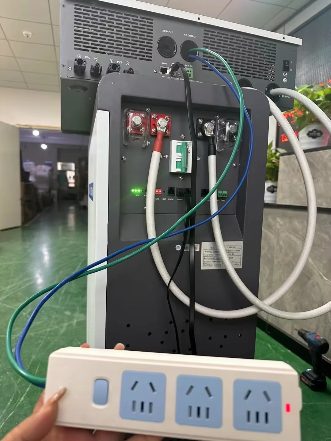 51.2V 900Ah 46kWh LiFePO4 Lithium Battery Pack Solar Energy Storage IP55 Protection Movable Ground Mounted ‘Household Backup