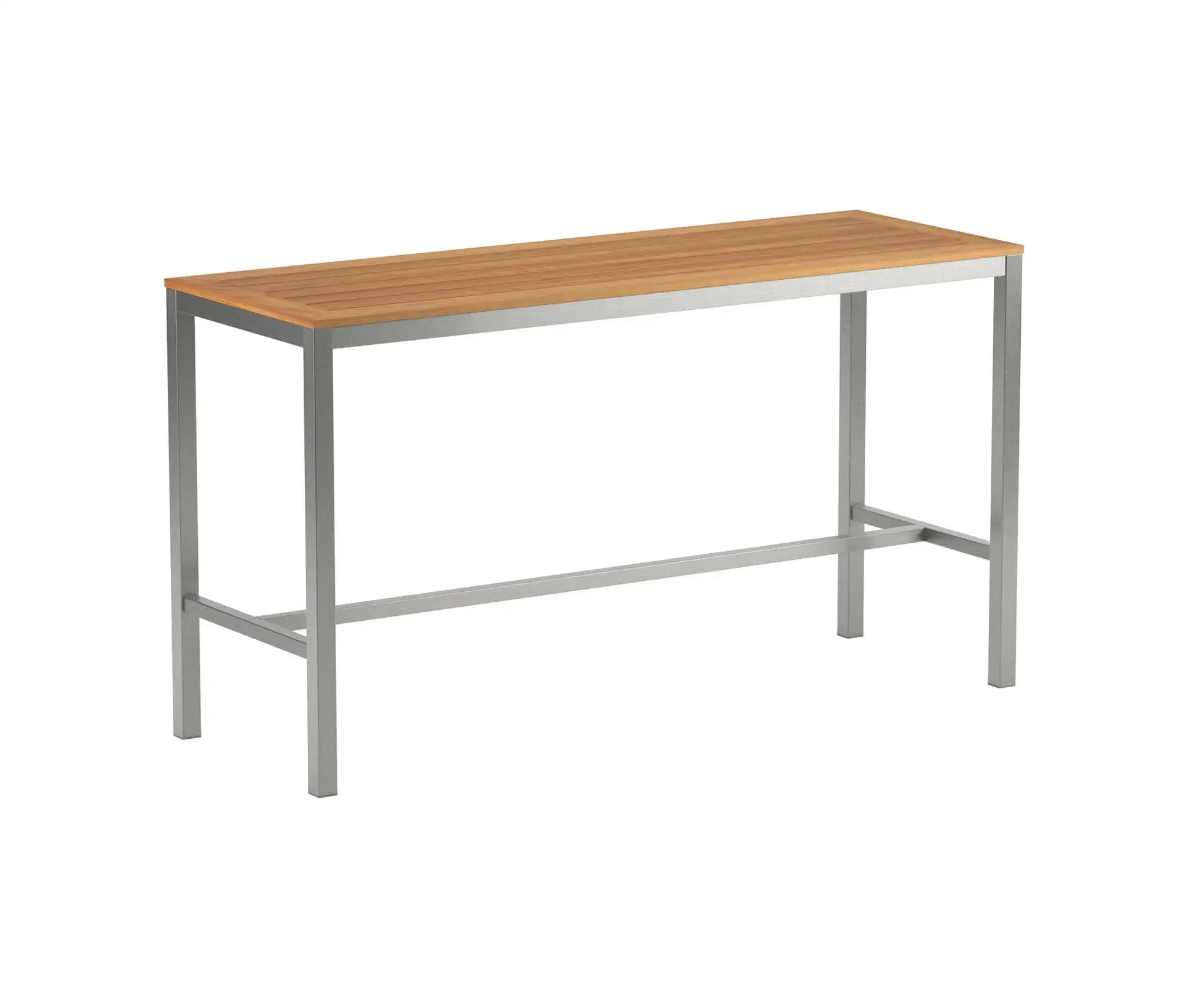 Outdoor waterproof and sunscreen plastic wood bar counter open-air dining bar bar cafe milk tea shop aluminum alloy